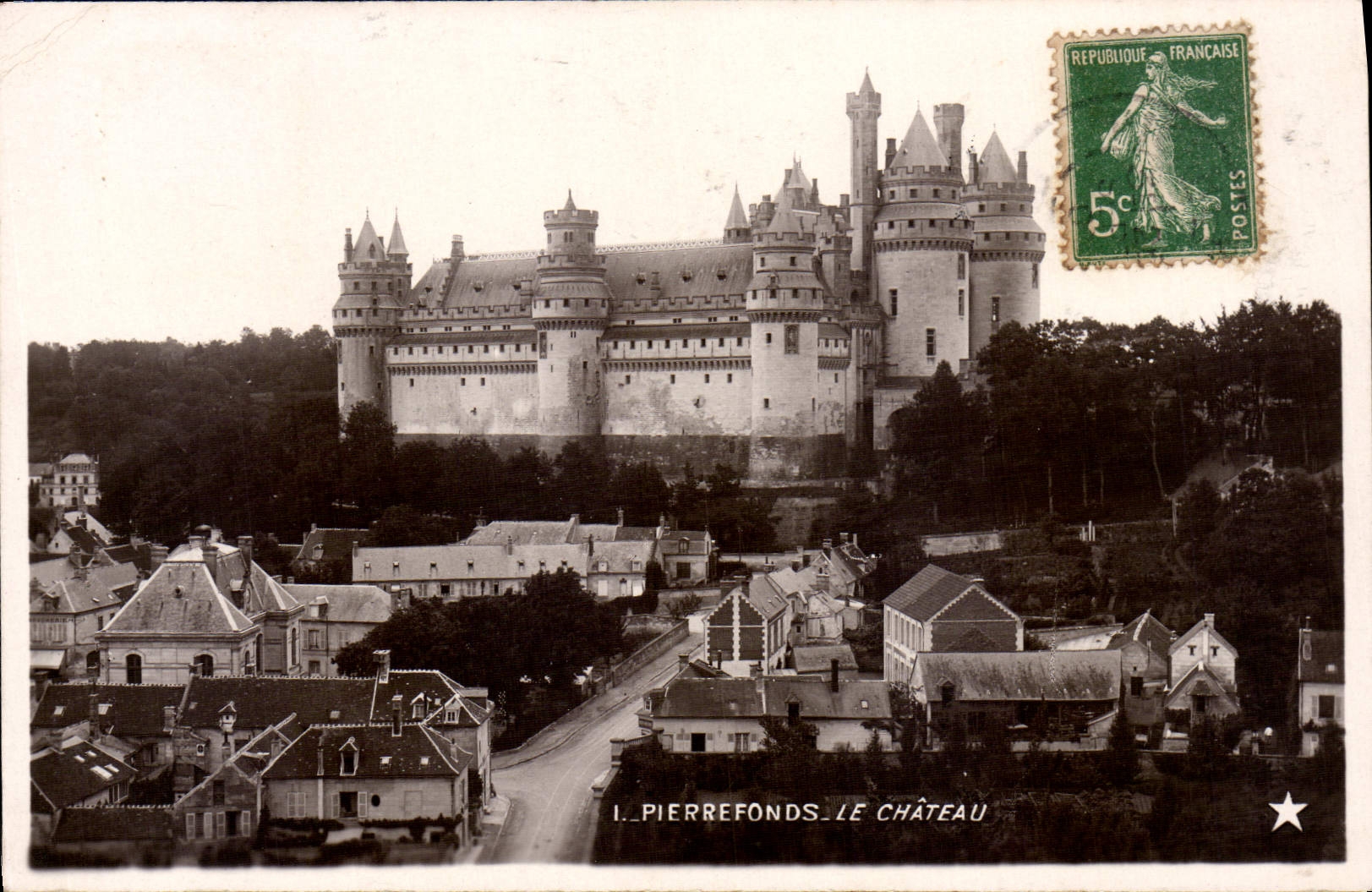 CPA Pierrefonds Le Chateau 