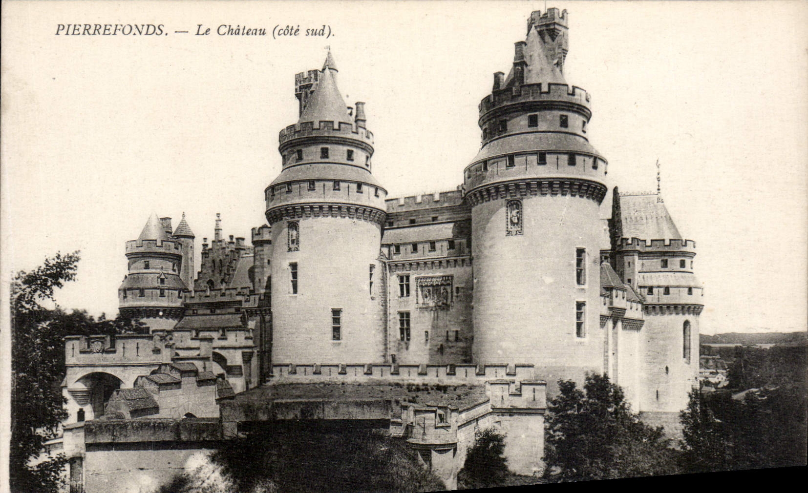 CPA Pierrefonds Le Chateau 