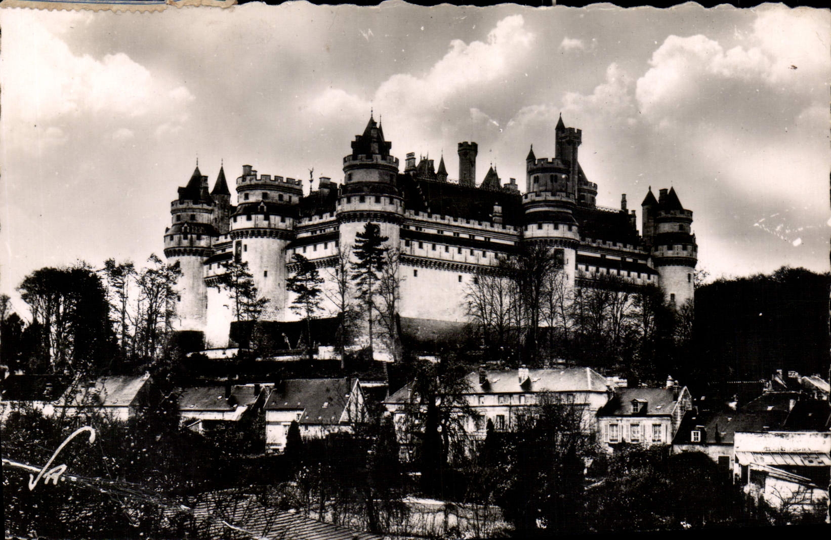 CPA Pierrefonds Oise Le Chateau 