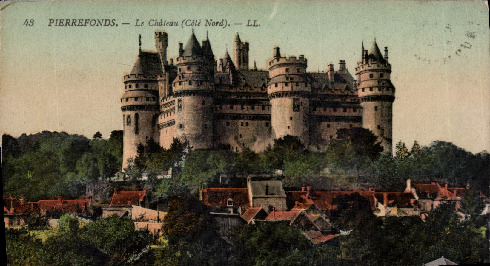 CPA Pierrefonds Le Chateau Cote Nord 