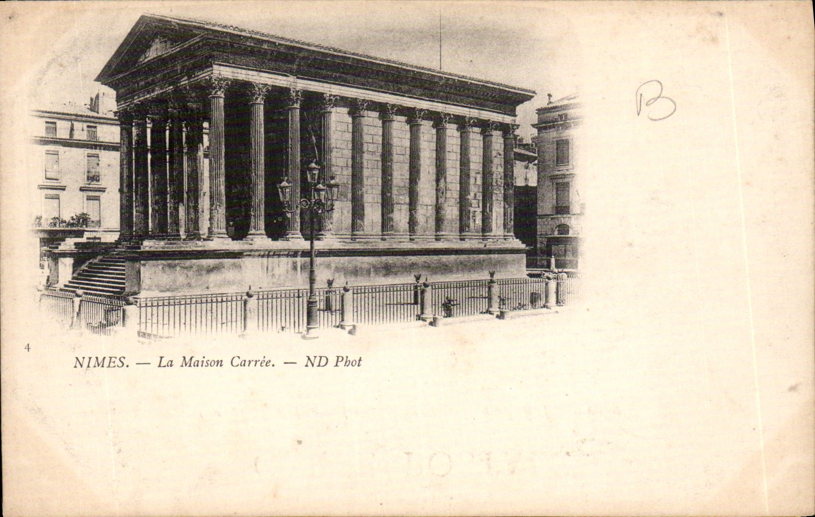 CPA Nimes La Maison Carree 