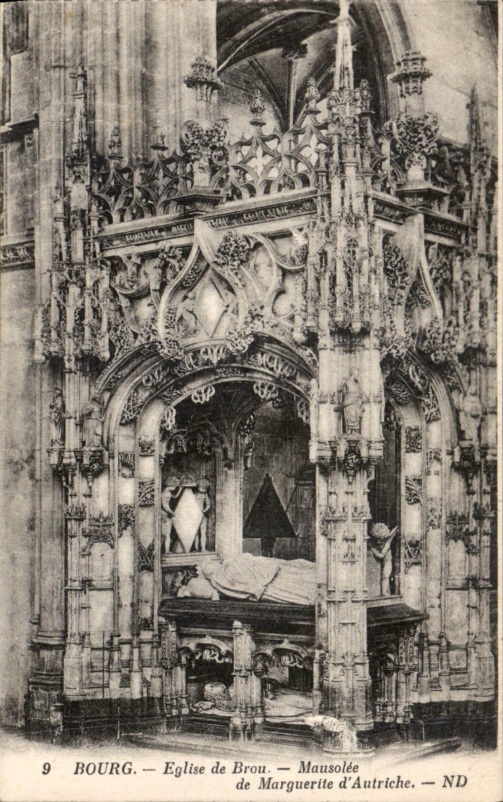 CPA Bourg Eglise de Brou Mausolee de Marguerite d'Autriche 