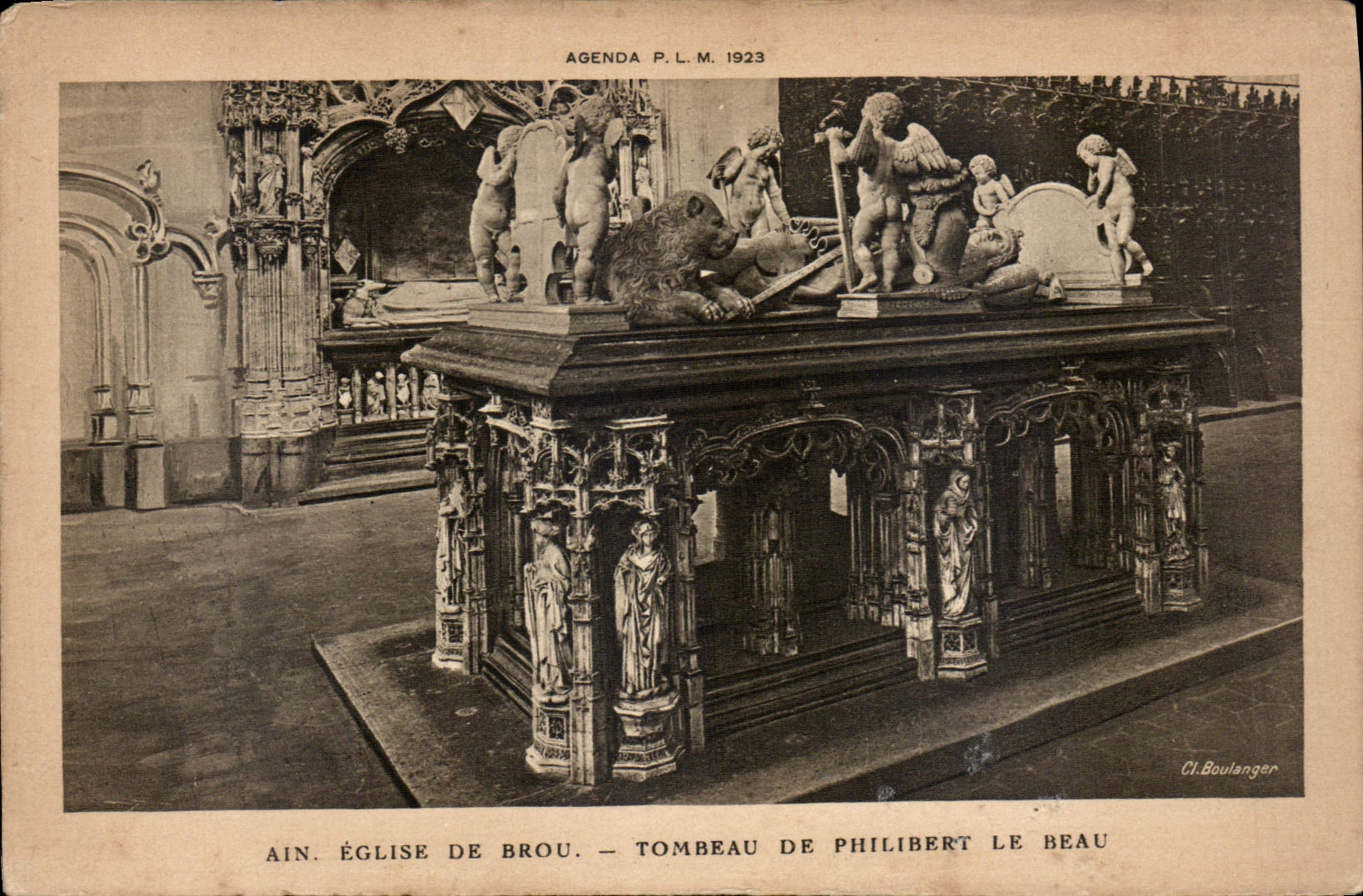 CPA Eglise de Brou Tombeau de Philibert le Beau