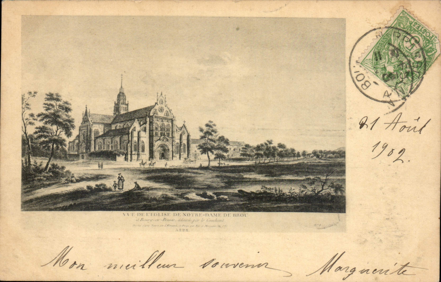 CPA Eglise de Notre Dame de Brou