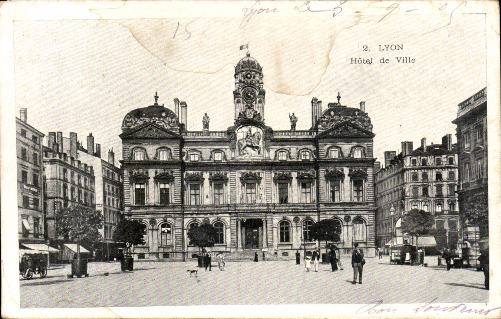 CPA Lyon Hotel de Ville 