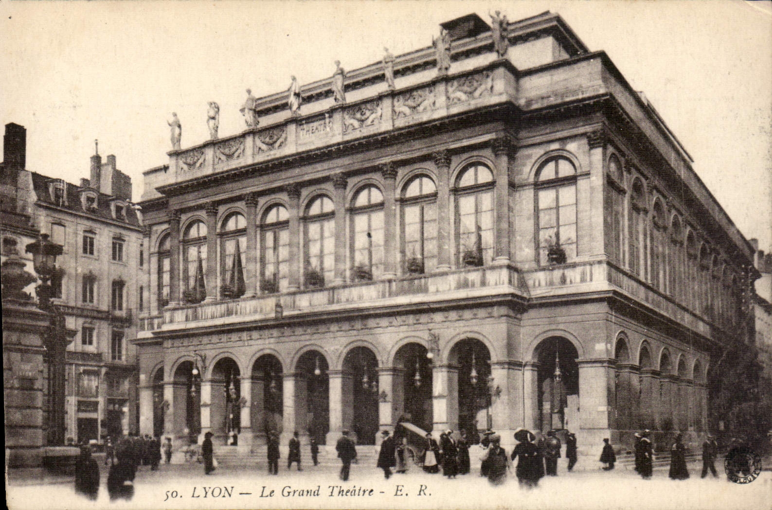 CPA Lyon Le Grand Theatre 
