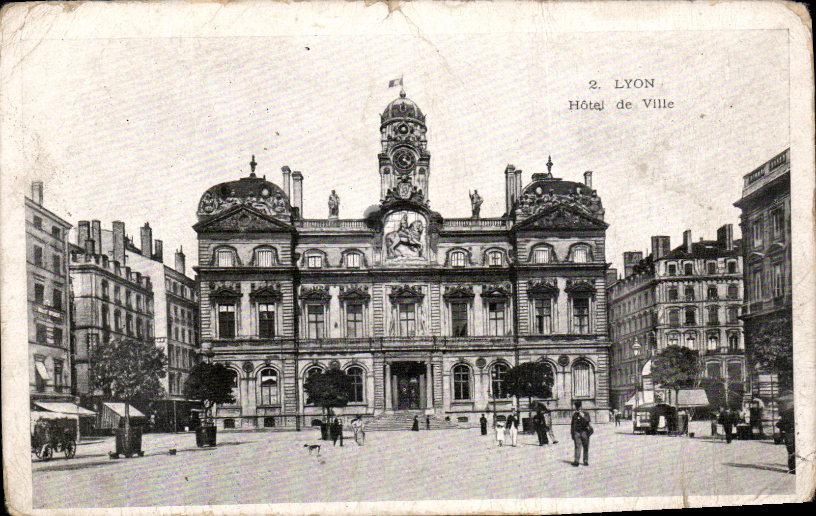 CPA Lyon Hotel de Ville 