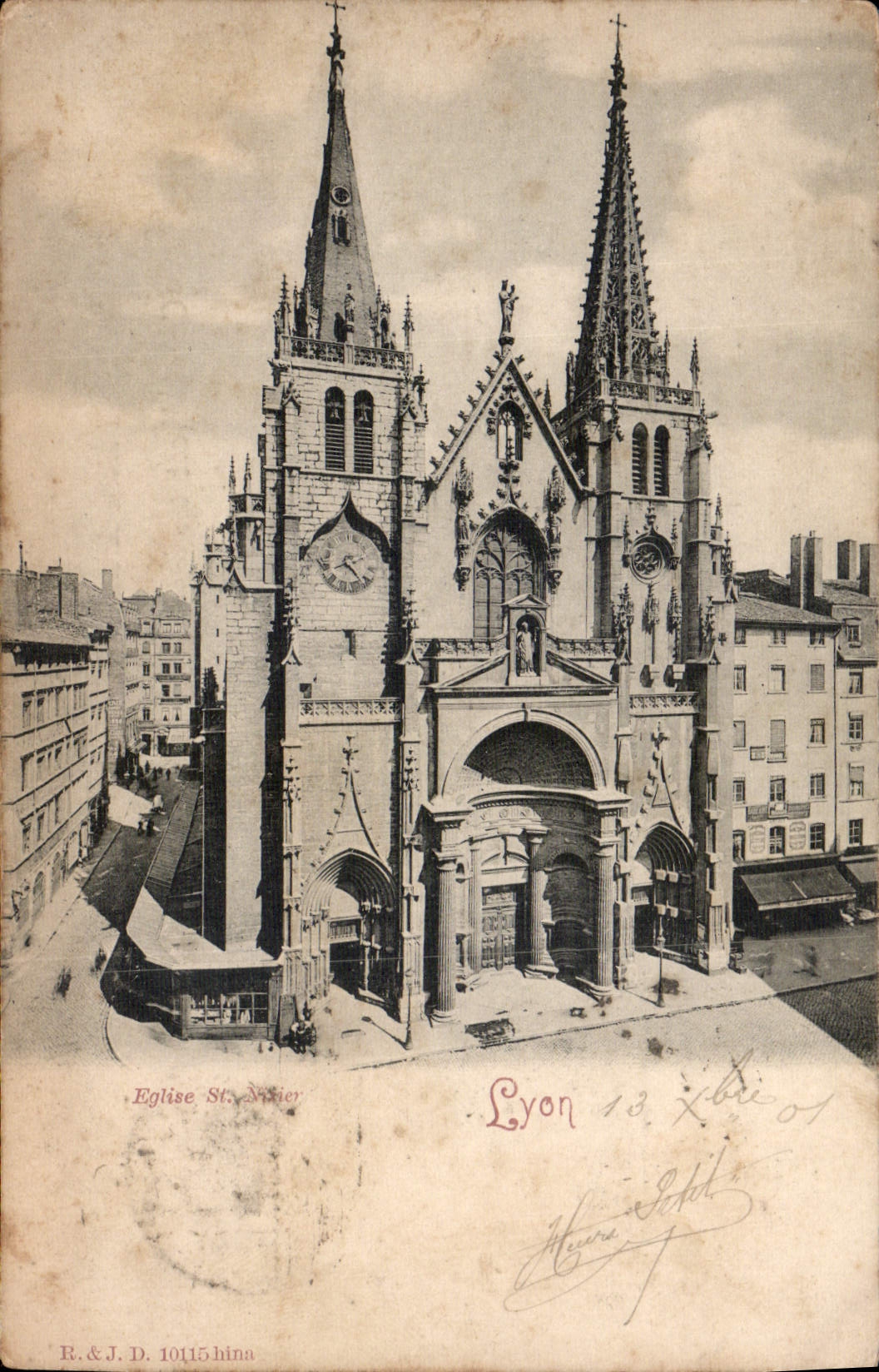 CPA Lyon Eglise St Nizier