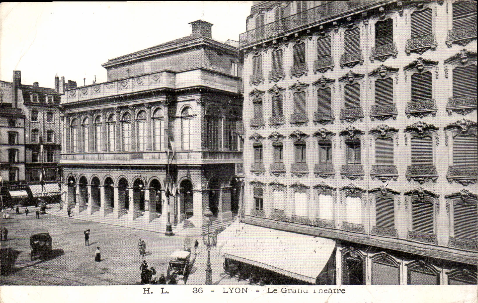 CPA Lyon Le Grand Theatre 