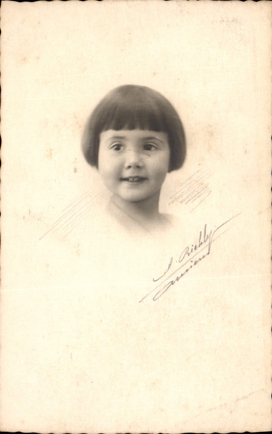 CARTE PHOTO Enfant