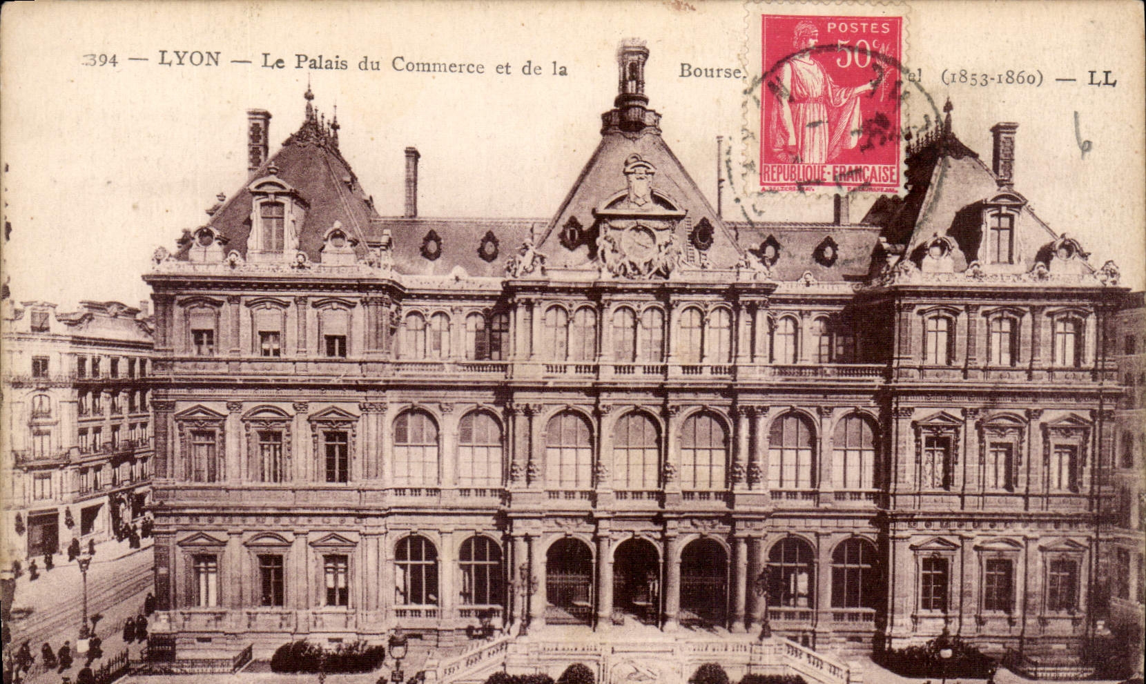 CPA Lyon Le Palais du Commerce et de la Bourse 