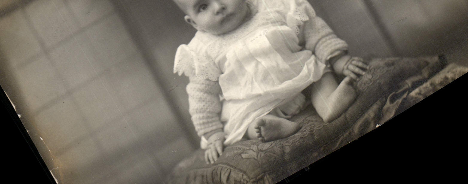 CARTE PHOTO Enfant Bebe