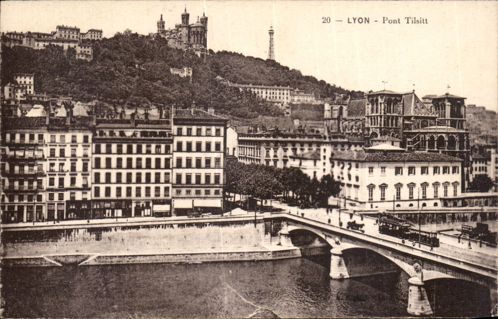 CPA Lyon Pont Tilsitt 