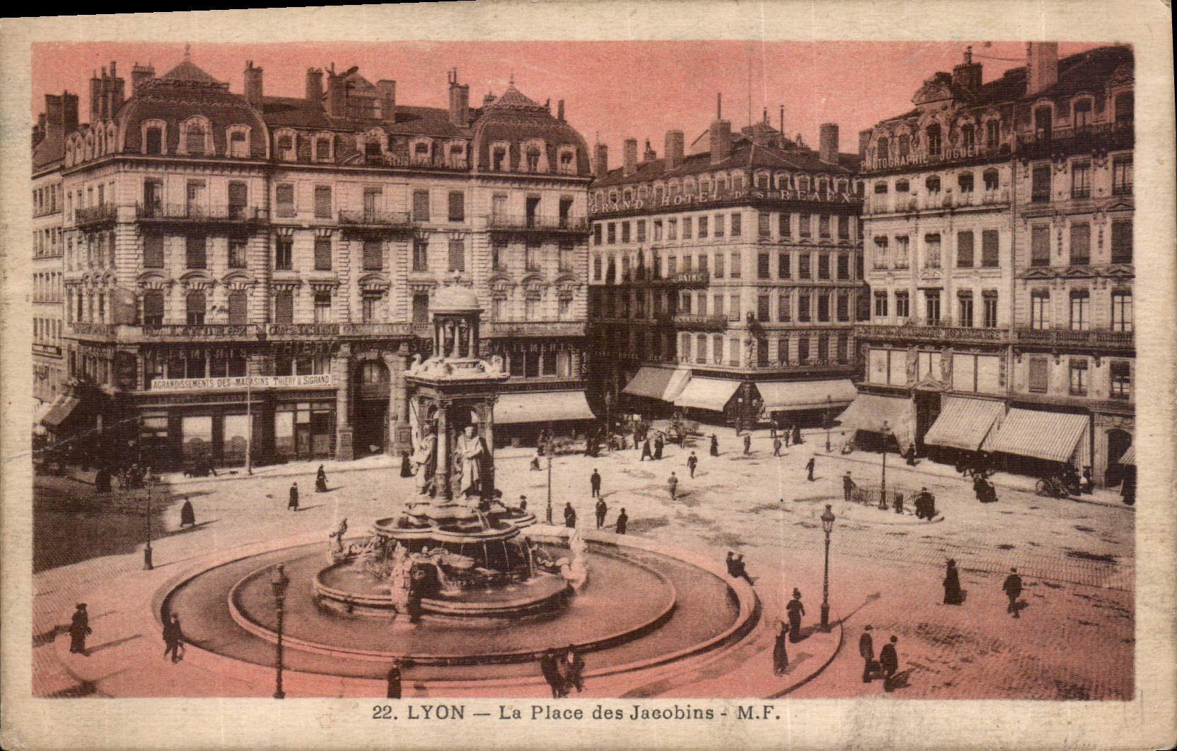 CPA Lyon La Place des Jacobins 