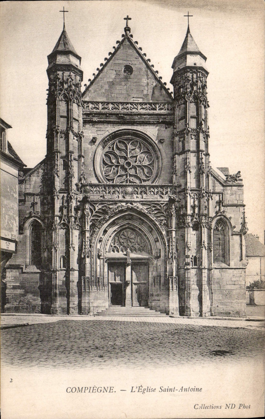 CPA Compiegne L'Eglise Saint Antoine 