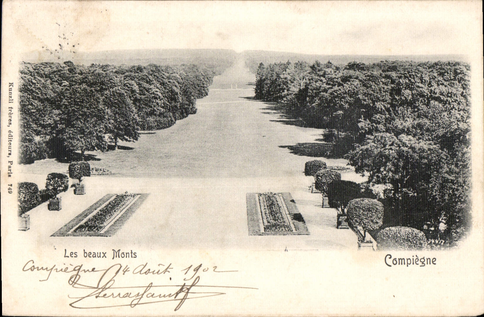 CPA Les beaux Monts Compiegne 