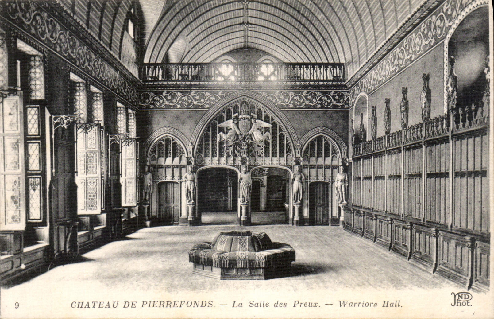 CPA Chateau de Pierrefonds La Salle des Preux