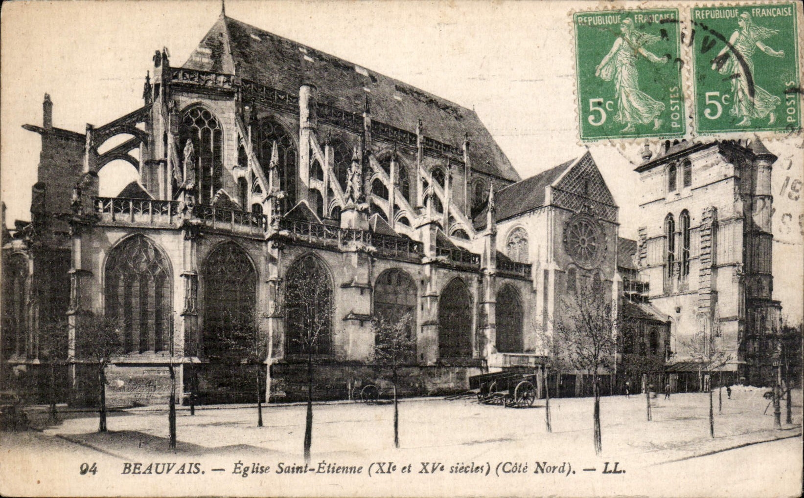 CPA Beauvais Eglise Saint Etienne 