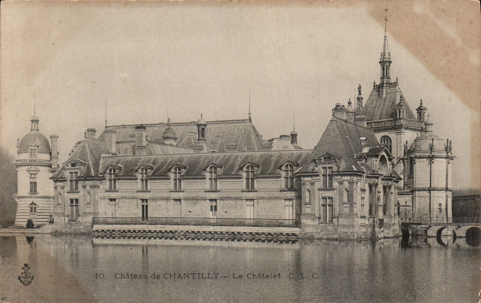 CPA Chateau de Chantilly Le Chatelet 
