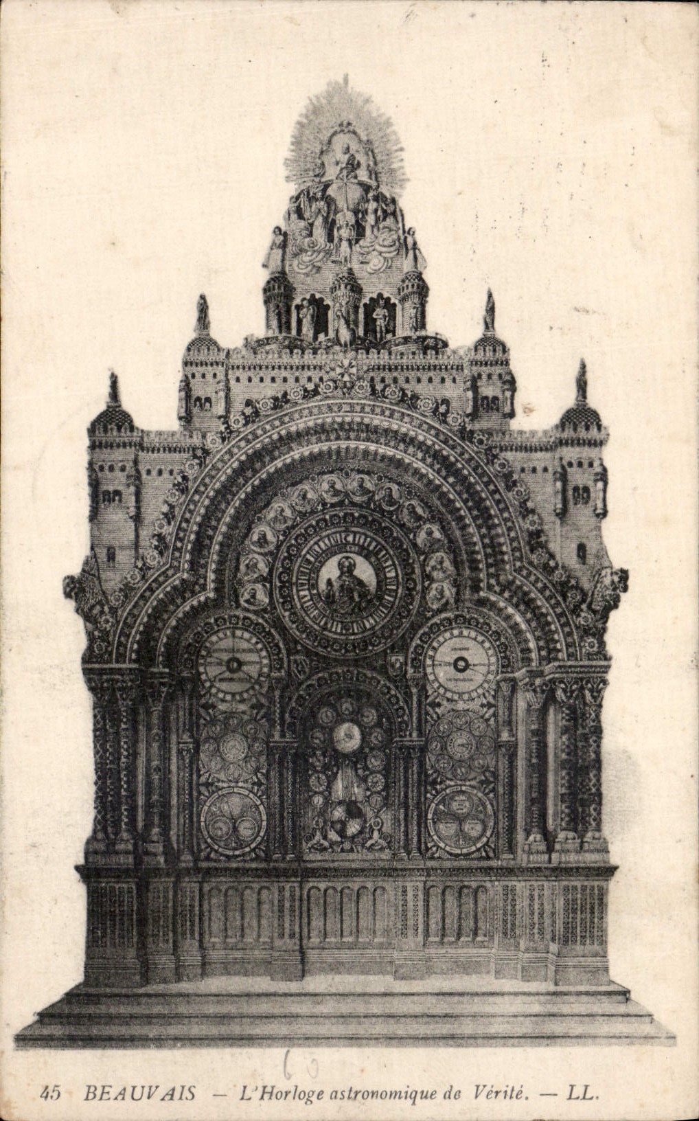 CPA Beauvais L'Horloge astronomique de Verite