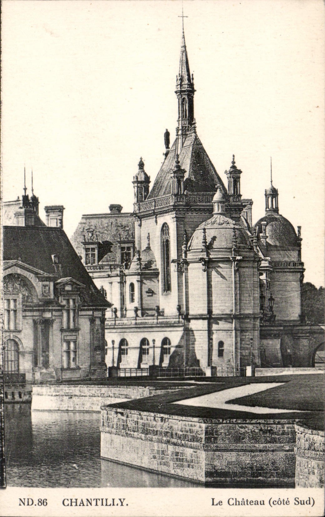 CPA Chantilly Le Chateau cote Sud 