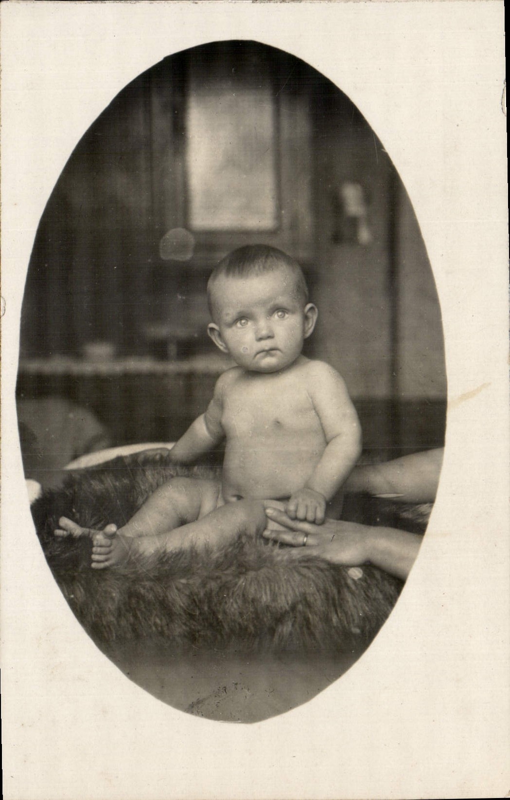 CARTE PHOTO Enfant Bebe