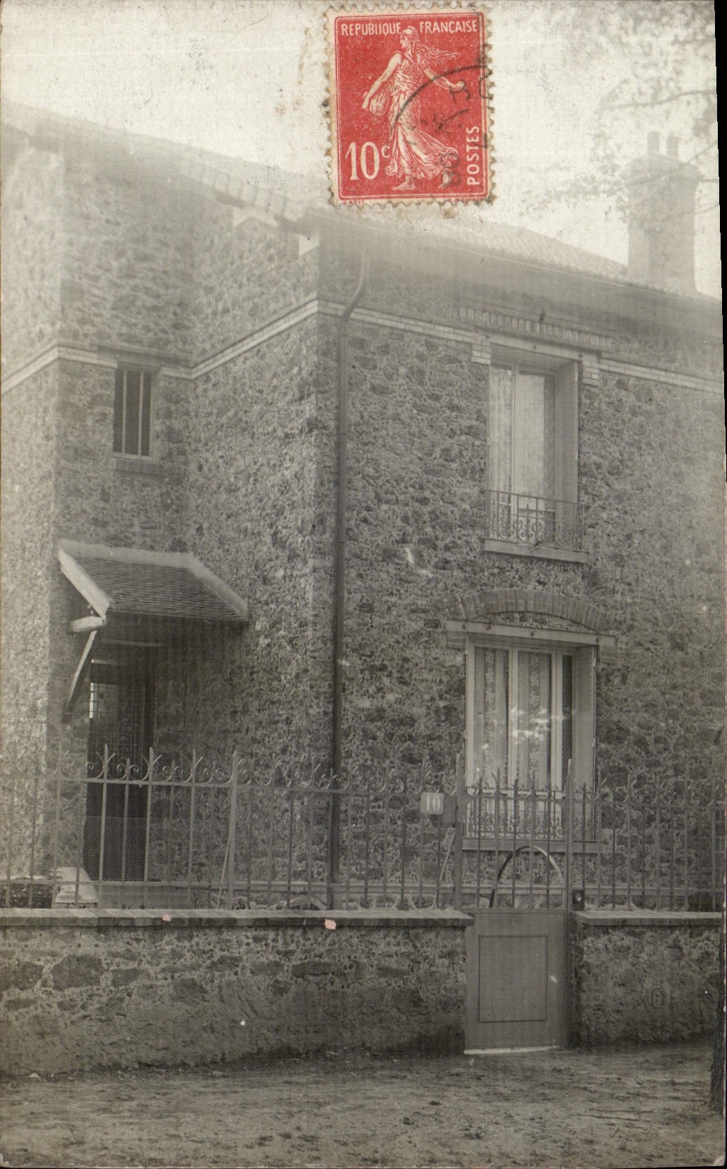 CARTE PHOTO Maison Noisy le Sec
