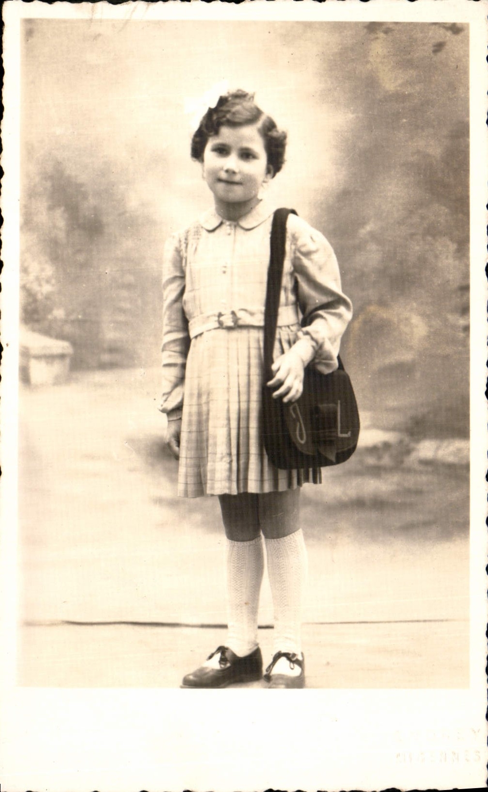 CARTE PHOTO Enfant Migennes