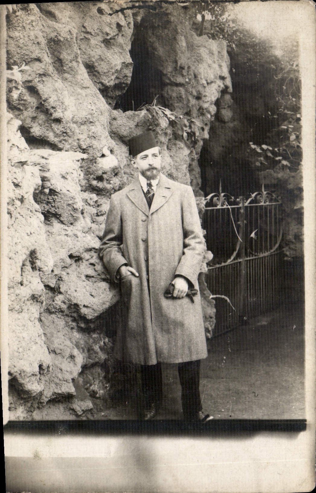 CARTE PHOTO Homme au turban