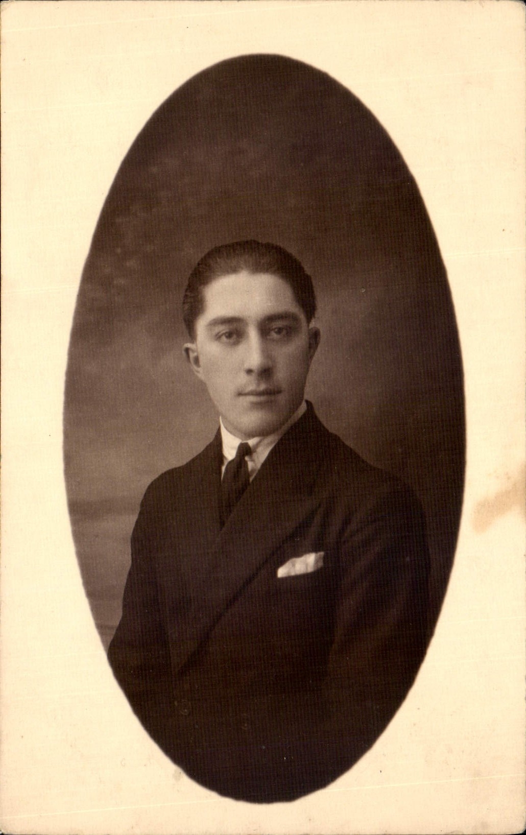 CARTE PHOTO Hommes Enfant La Vaclette