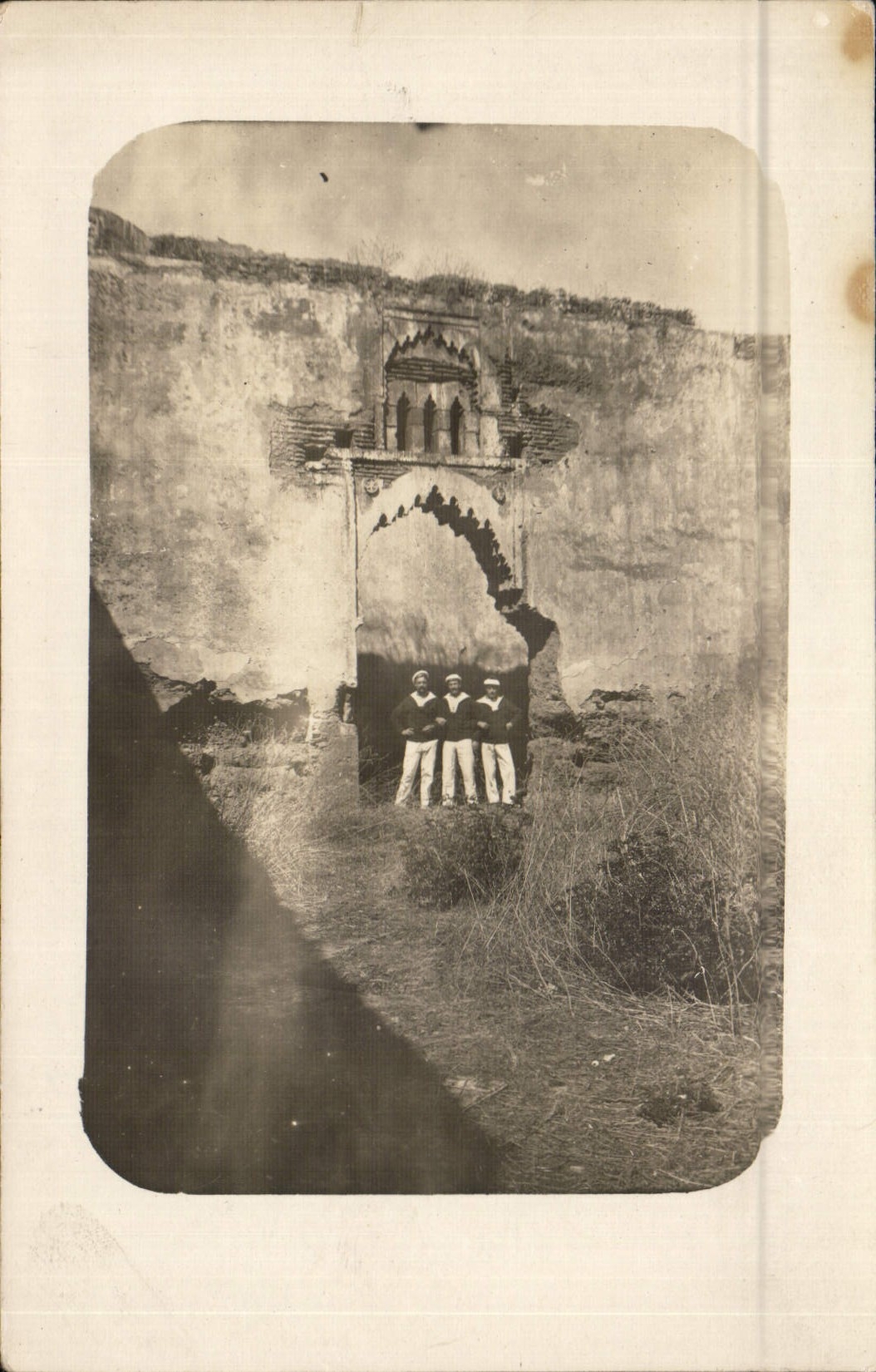 CARTE PHOTO Marins militaria Afrique du Nord