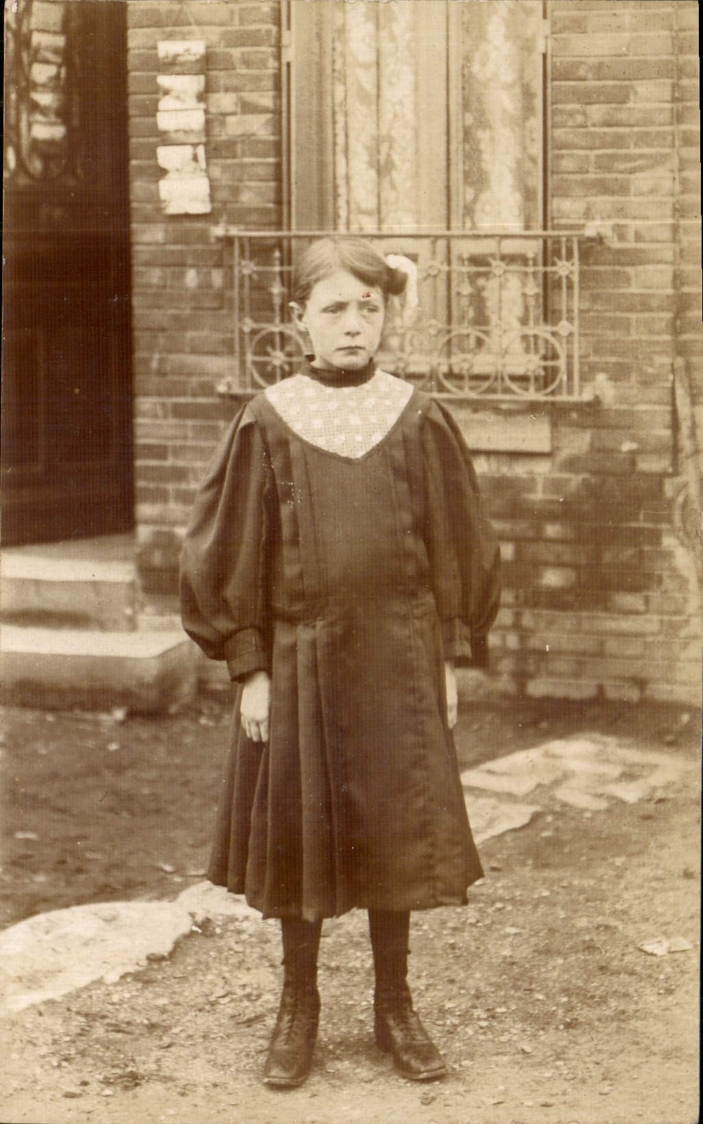 CARTE PHOTO Enfant Fille