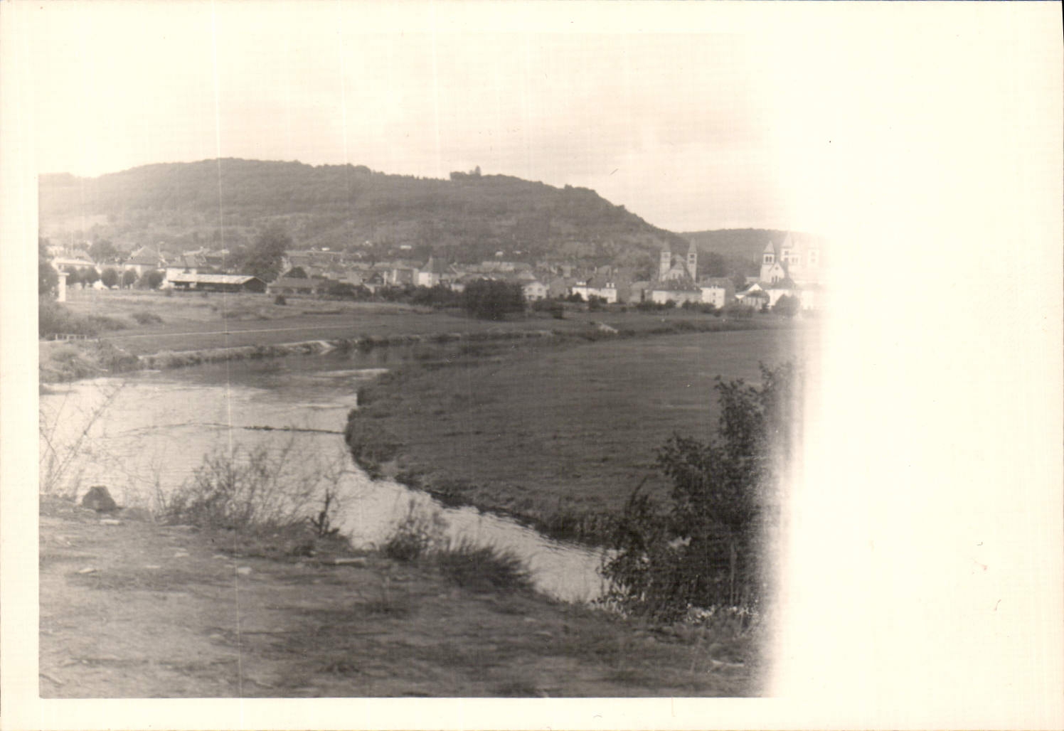 Photo Echternach Vue generale  1967