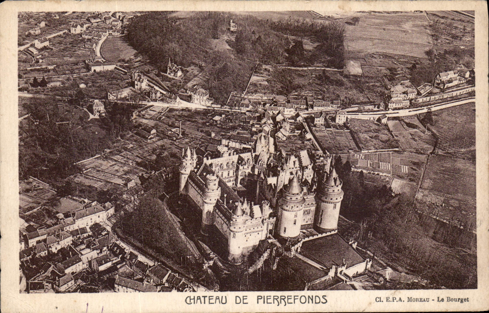 CPA Chateau de Pierrefonds 