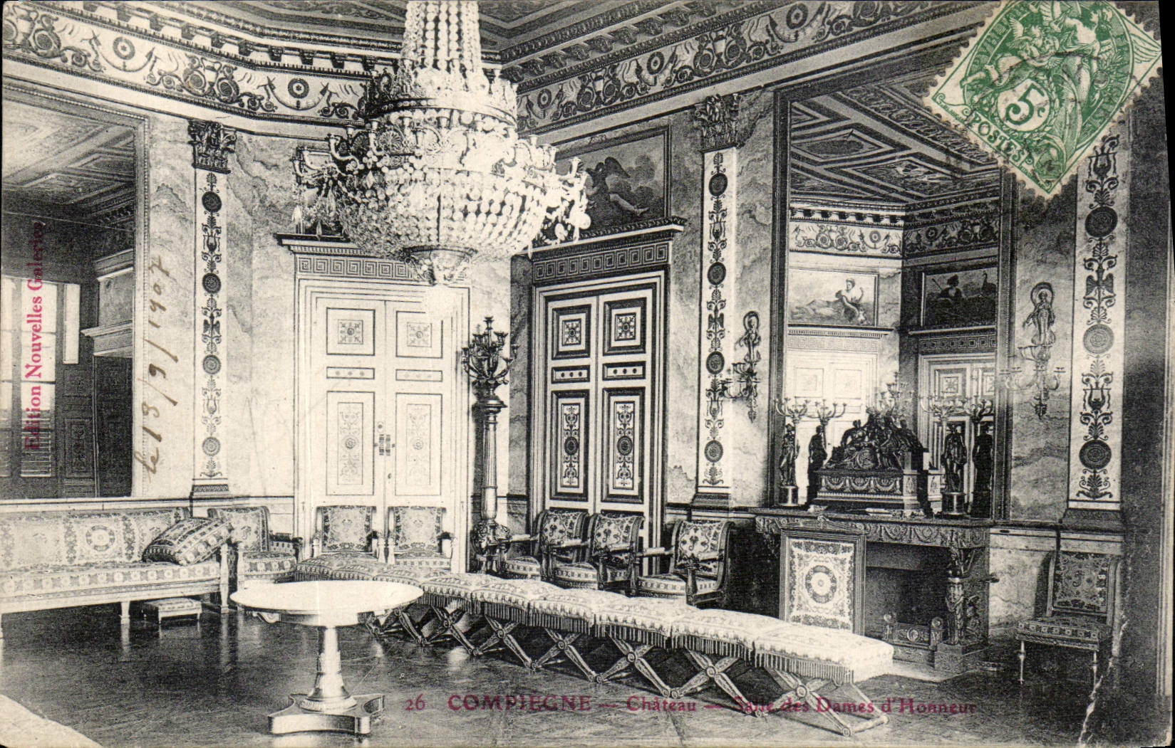 CPA Compiegne Chateau 