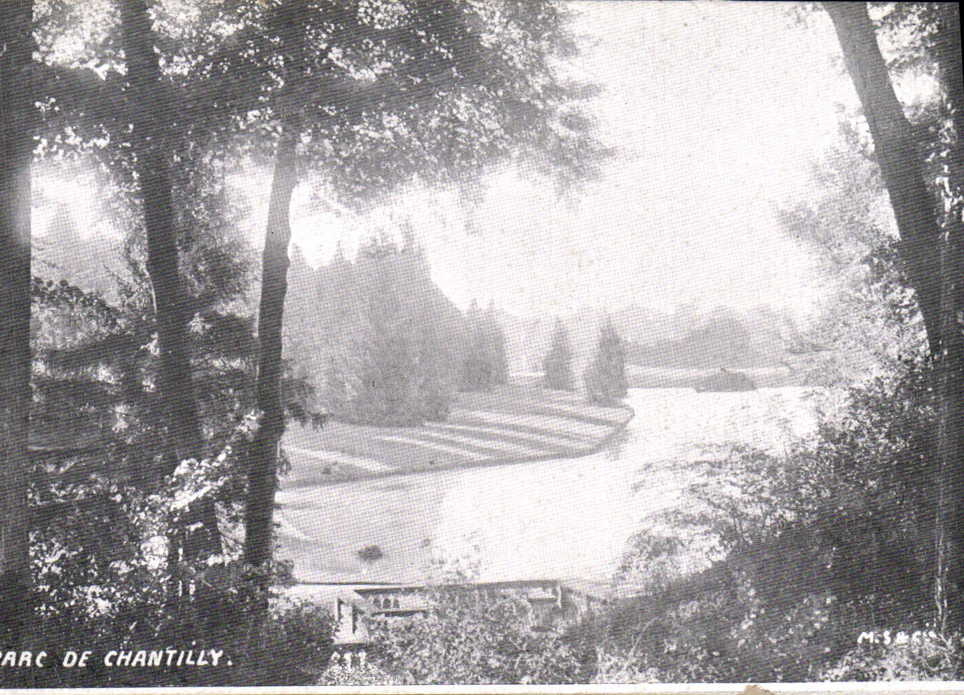 CPA Parc de Chantilly 