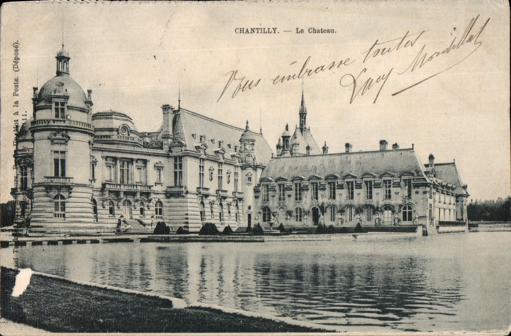 CPA Chantilly le Chateau 