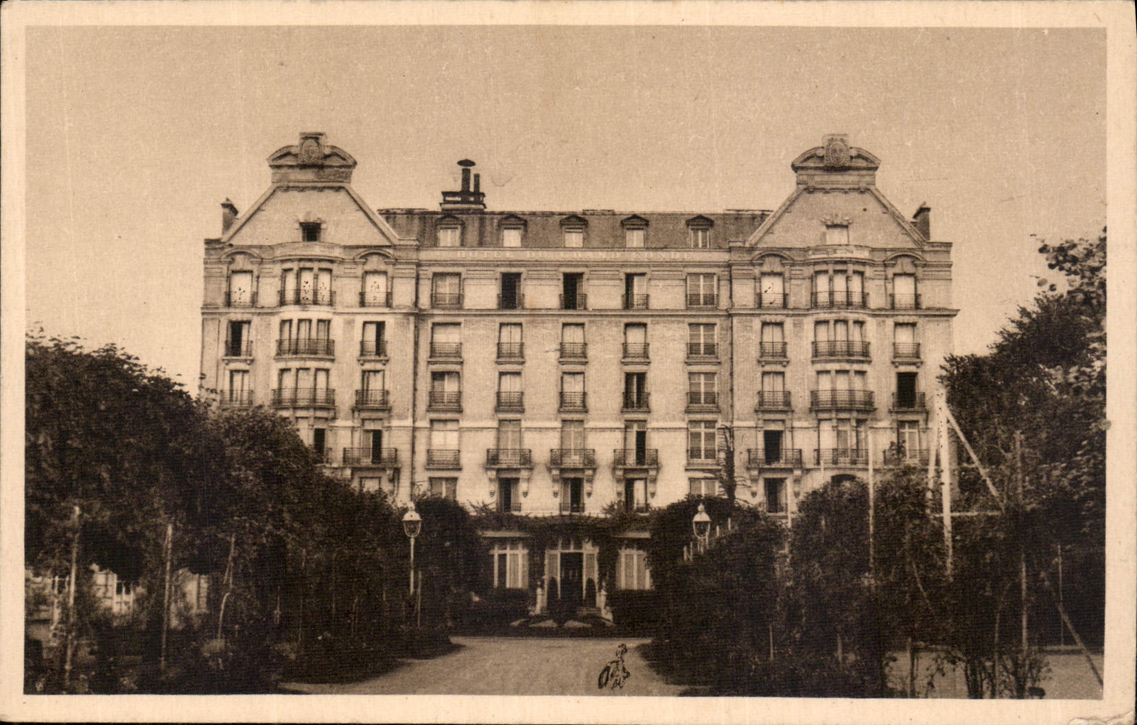 CPA Chantilly Hotel du Garnd Conde 