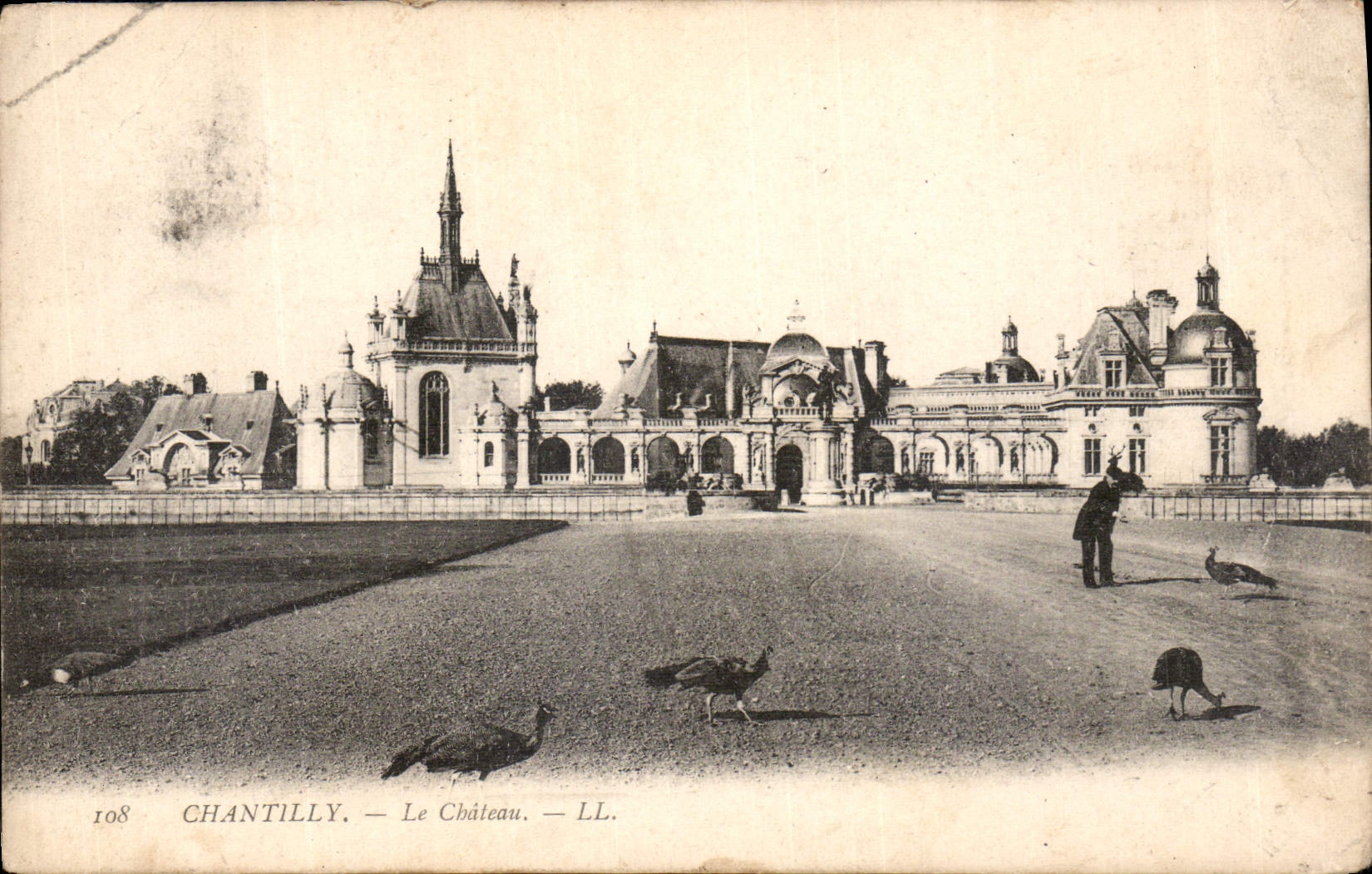CPA Chantilly le Chateau 