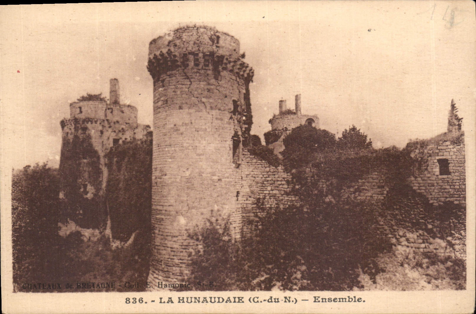 CPA La Hunaudaie C du N ensemble