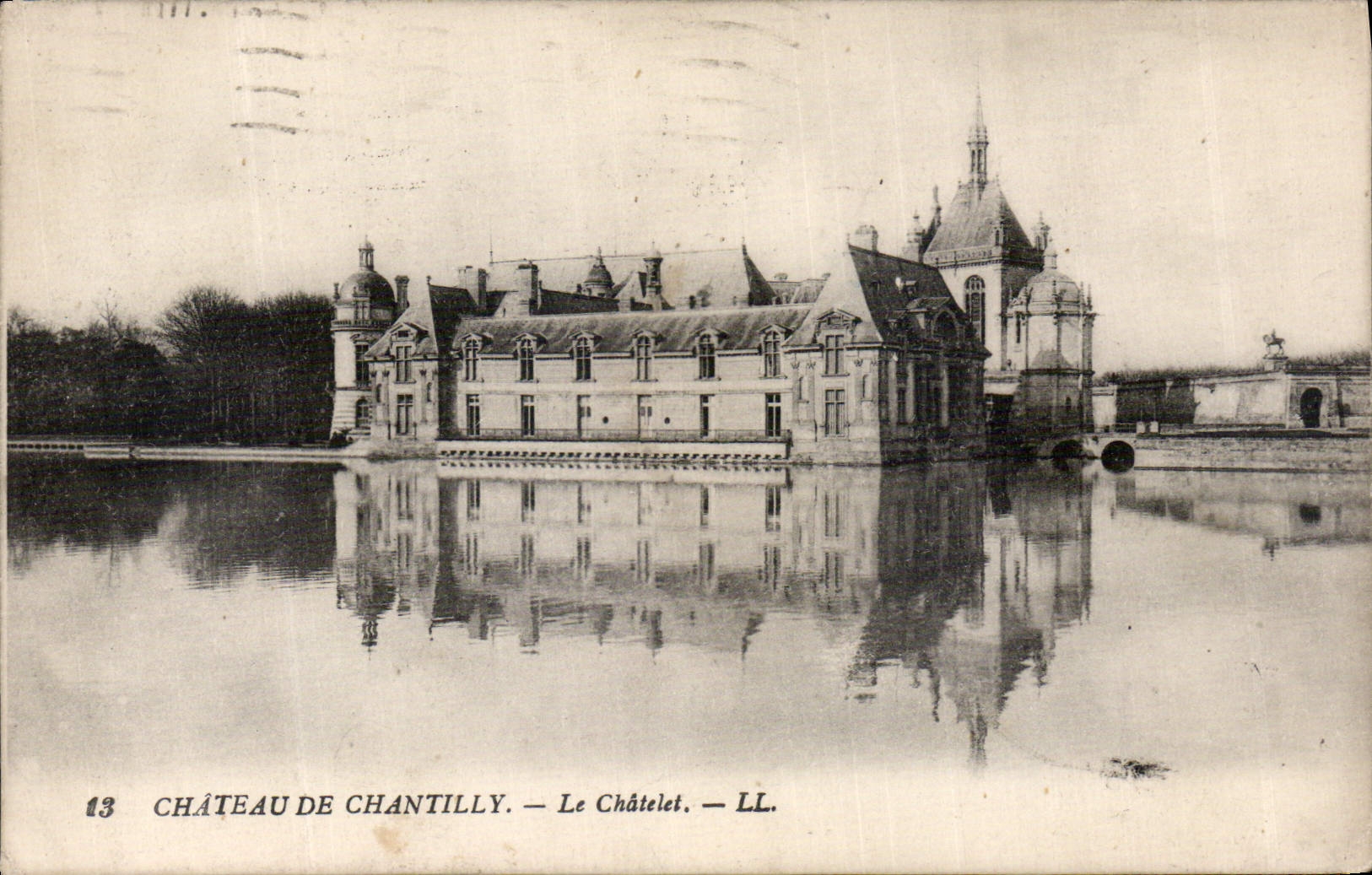 CPA Chateau de Chantilly le Chatelet 
