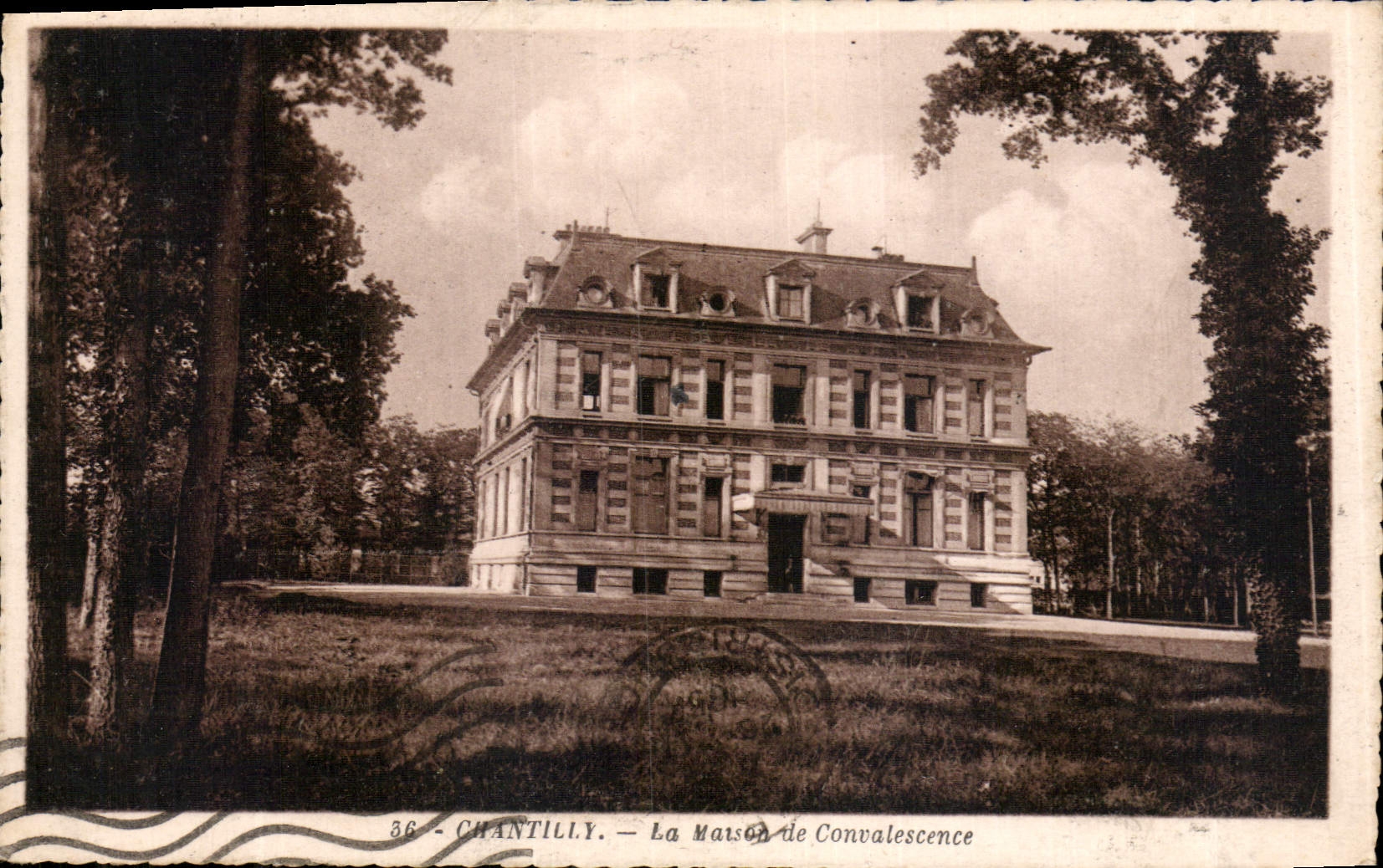 CPA Chantilly la Maison de Convalescence 