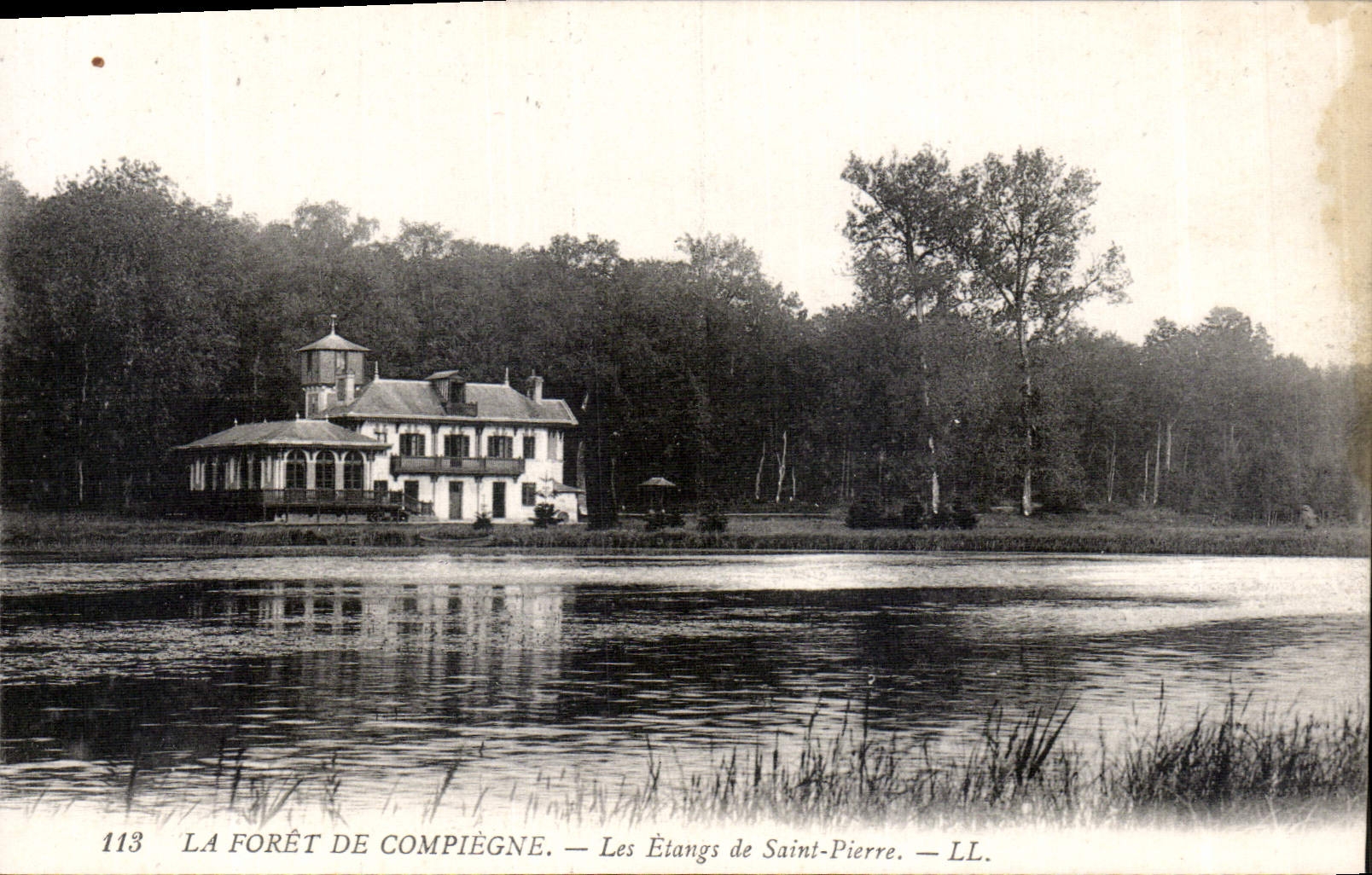 CPA La Foret de Compiegne les Etangs de Saint Pierre 