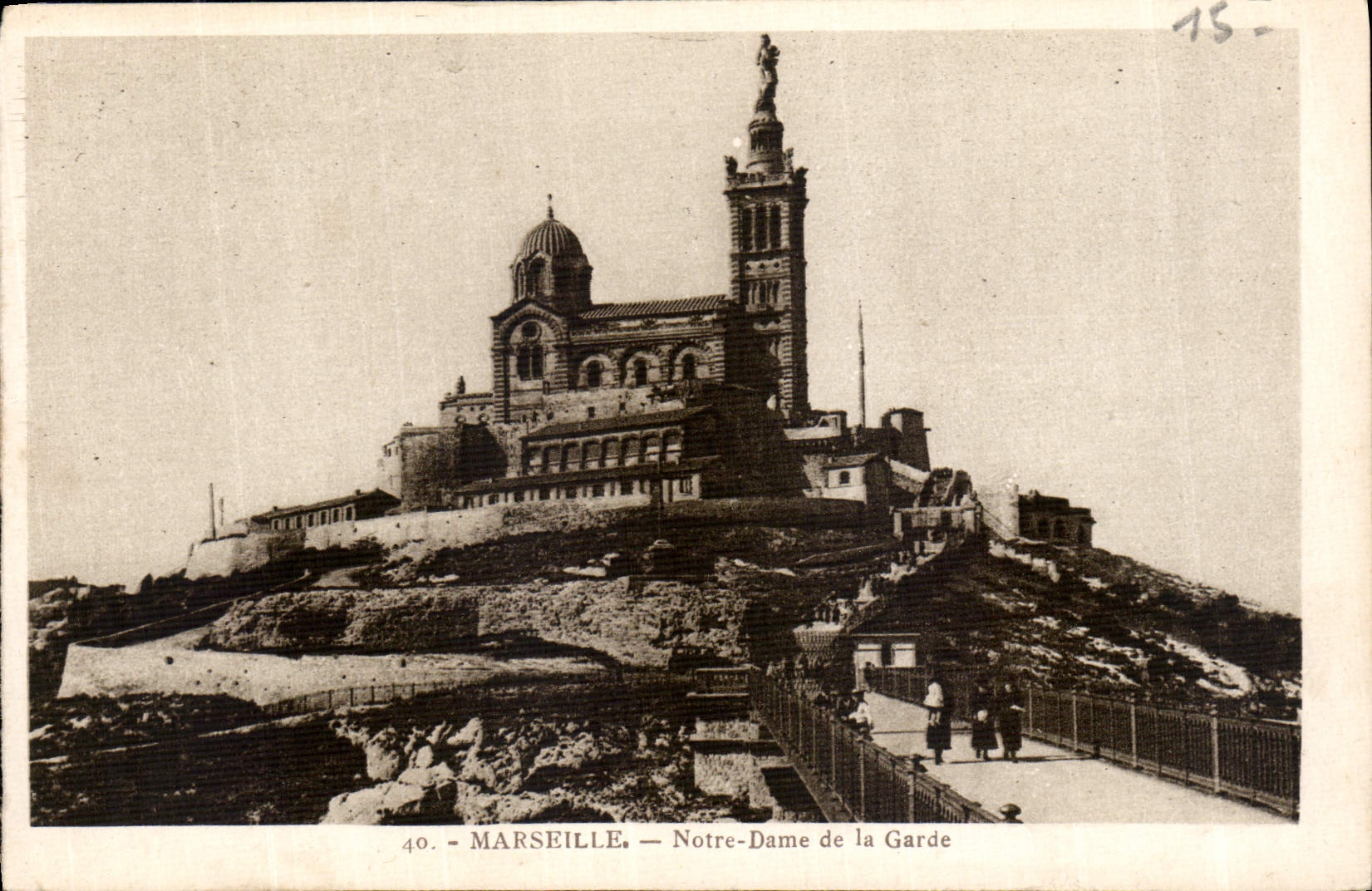CPA Marseille Notre Dame de la Garde 
