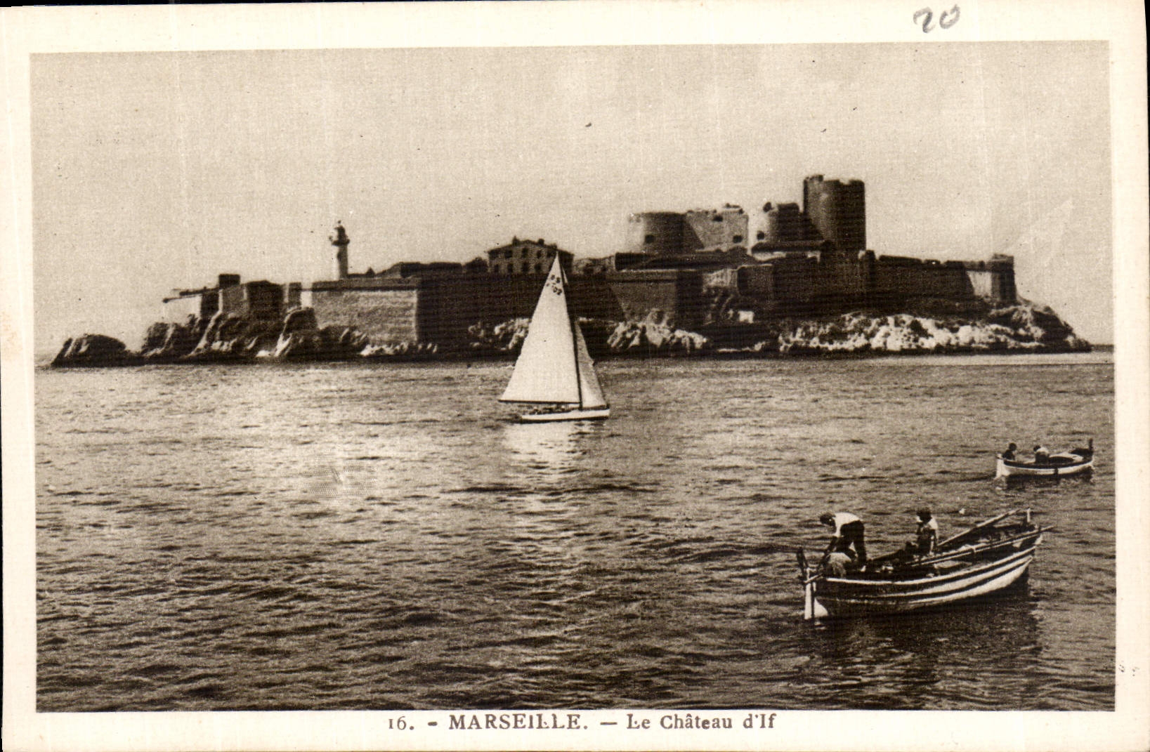 CPA Marseille le Chateau d'If