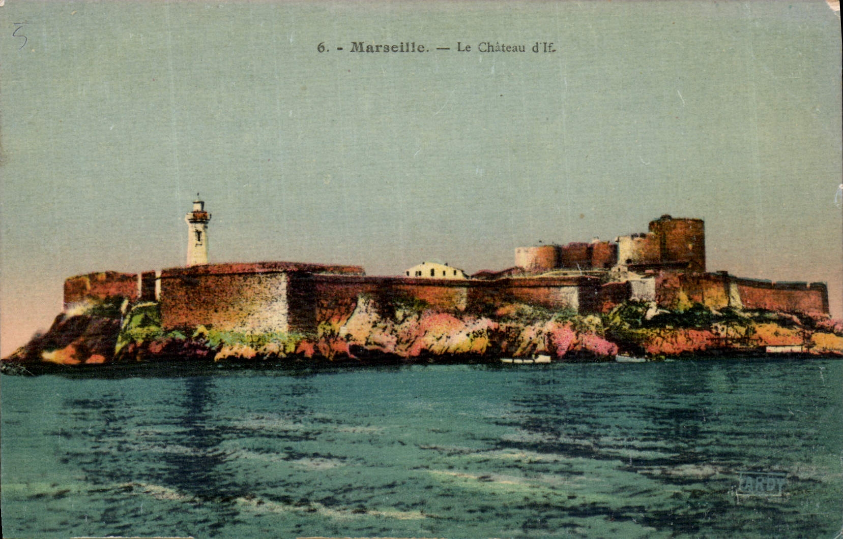 CPA Marseille le Chateau d'If 