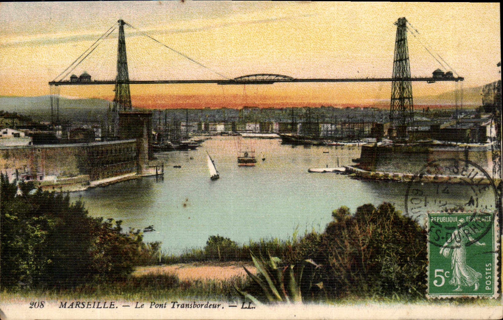 CPA Marseille le Pont Transbordeur 
