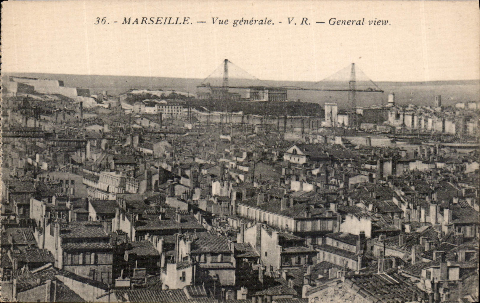 CPA Marseille vue generale 