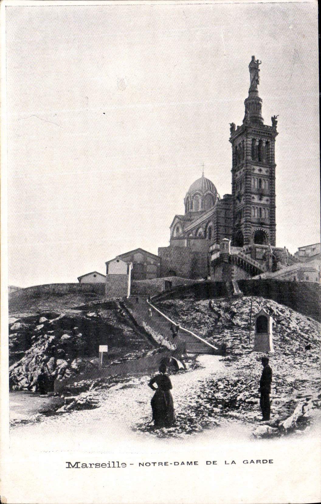 CPA Marseille Notre Dame de la Garde 