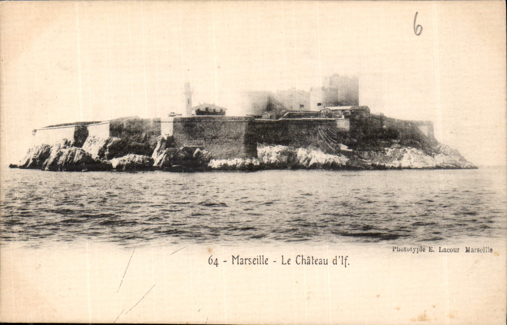 CPA Marseille le Chateau d'If